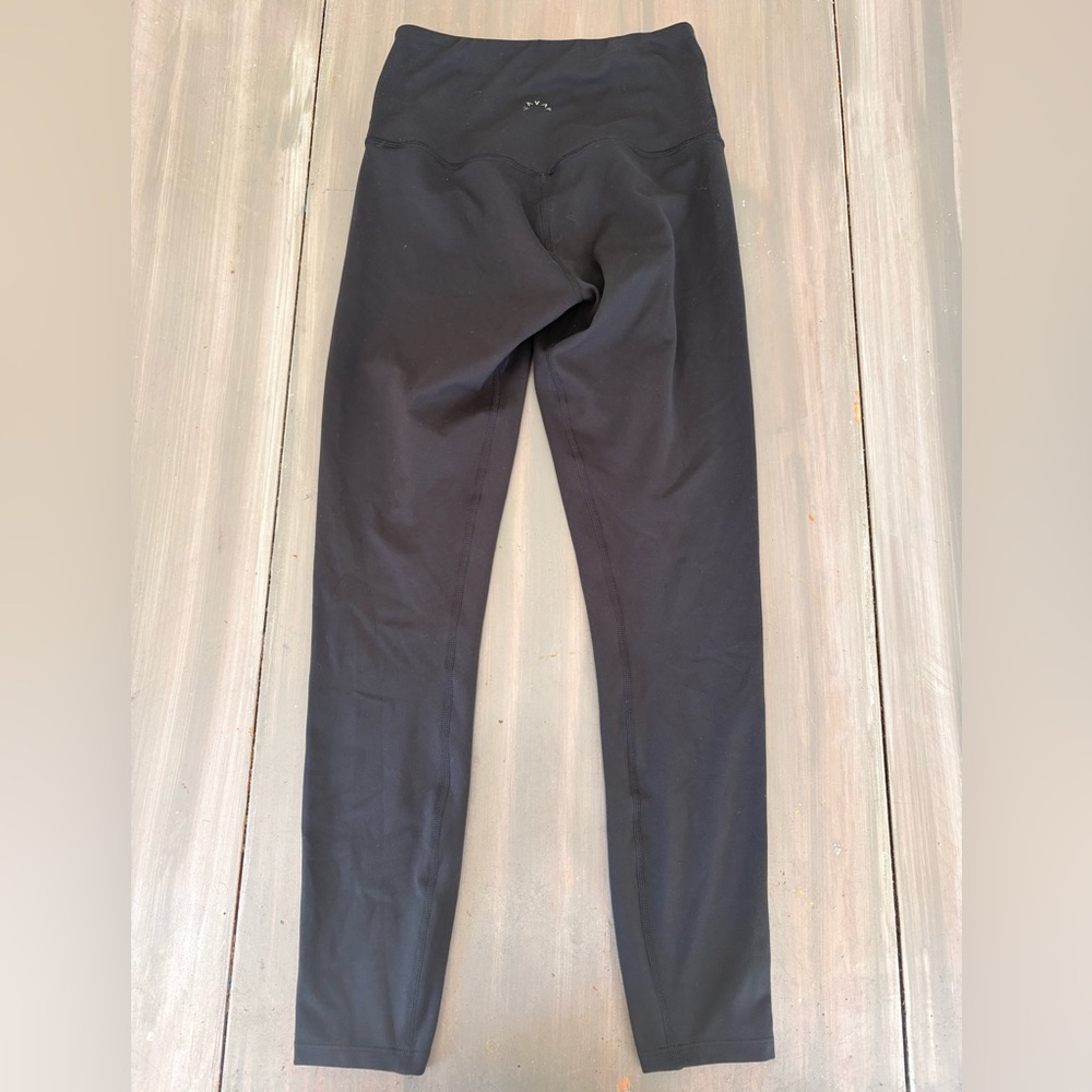 Varley Black Activewear Top with Logo